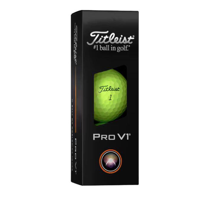 Balles de golf Titleist ProV1 Jaune 2025 2/4