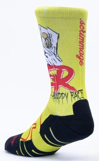 Calza unisex Scrimmage basket Joker Revenge Yellow Taglia L (44-48) 2/3
