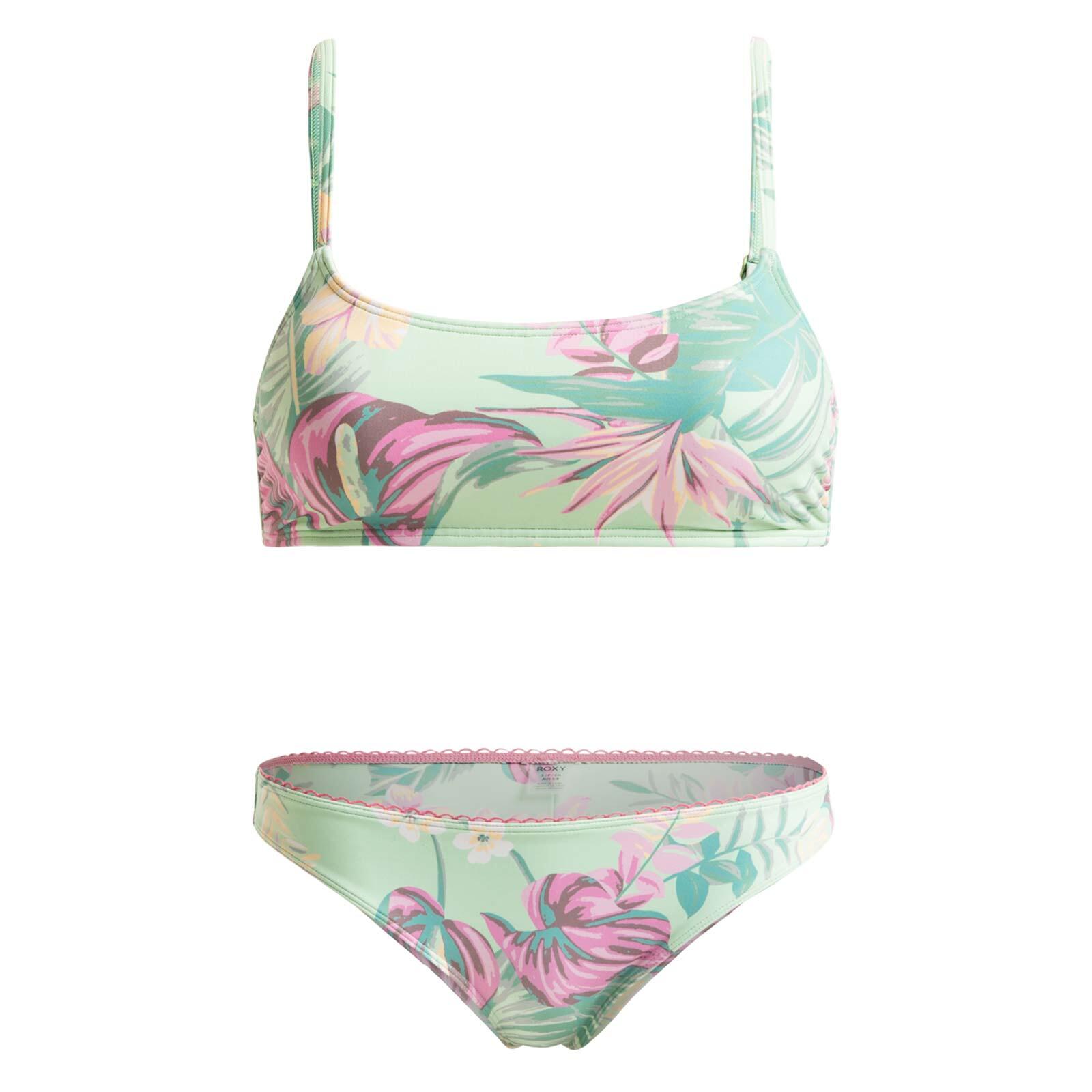 Roxy Into The Sun Bikini-Foam Green Coastal Green 4/4
