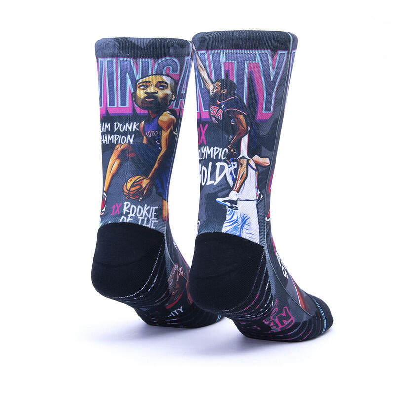 Calzini Scrimmage unisex basket Vinsanity Blue Taglia S (35-39) 2/2