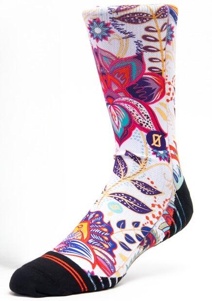 Calzini unisex Scrimmage Everyday Paisley White L (44-48) 3/3