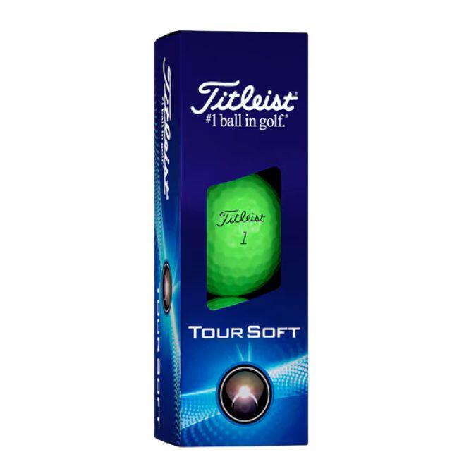 Titleist Tour Soft Golfballen Groen 2024 2/4