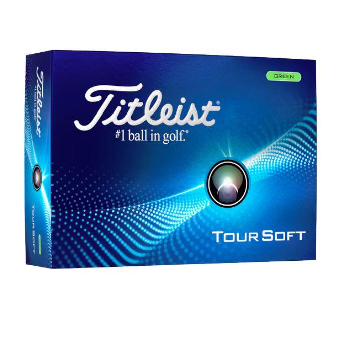 Titleist Tour Soft Golfballen Groen 2024 1/4