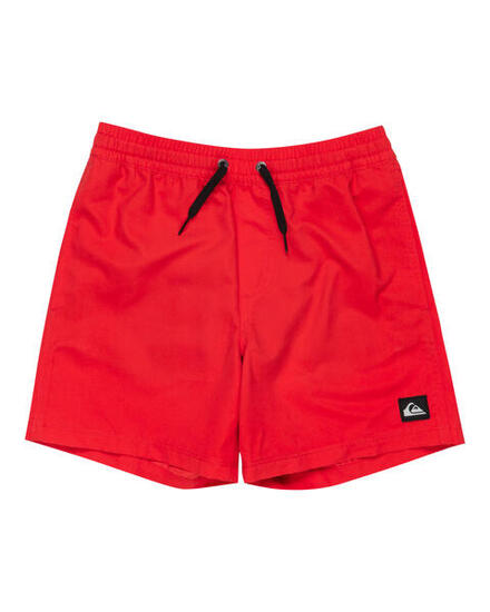 Schwimmshorts EVERYDAY SOLID VOLLEY Rot Junge