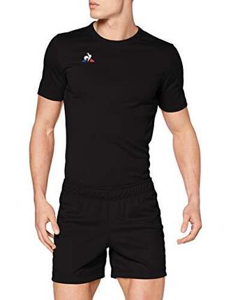 Short d'entraînement Rugby Le Coq Sportif pour Homme, Noir, Taille S