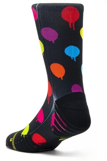 Calzini unisex Scrimmage Everyday Paint dot's Black S (35-39) 2/2