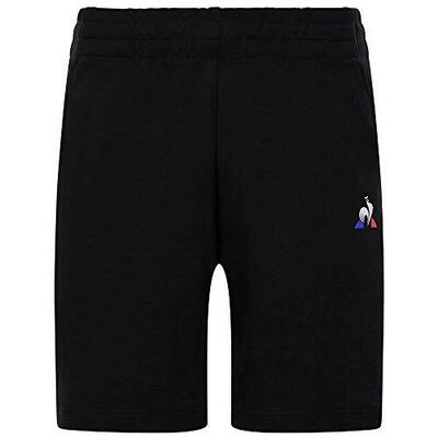Shorts Bermuda Uomo in Cotone Le Coq Sportif. Nero. 3XL
