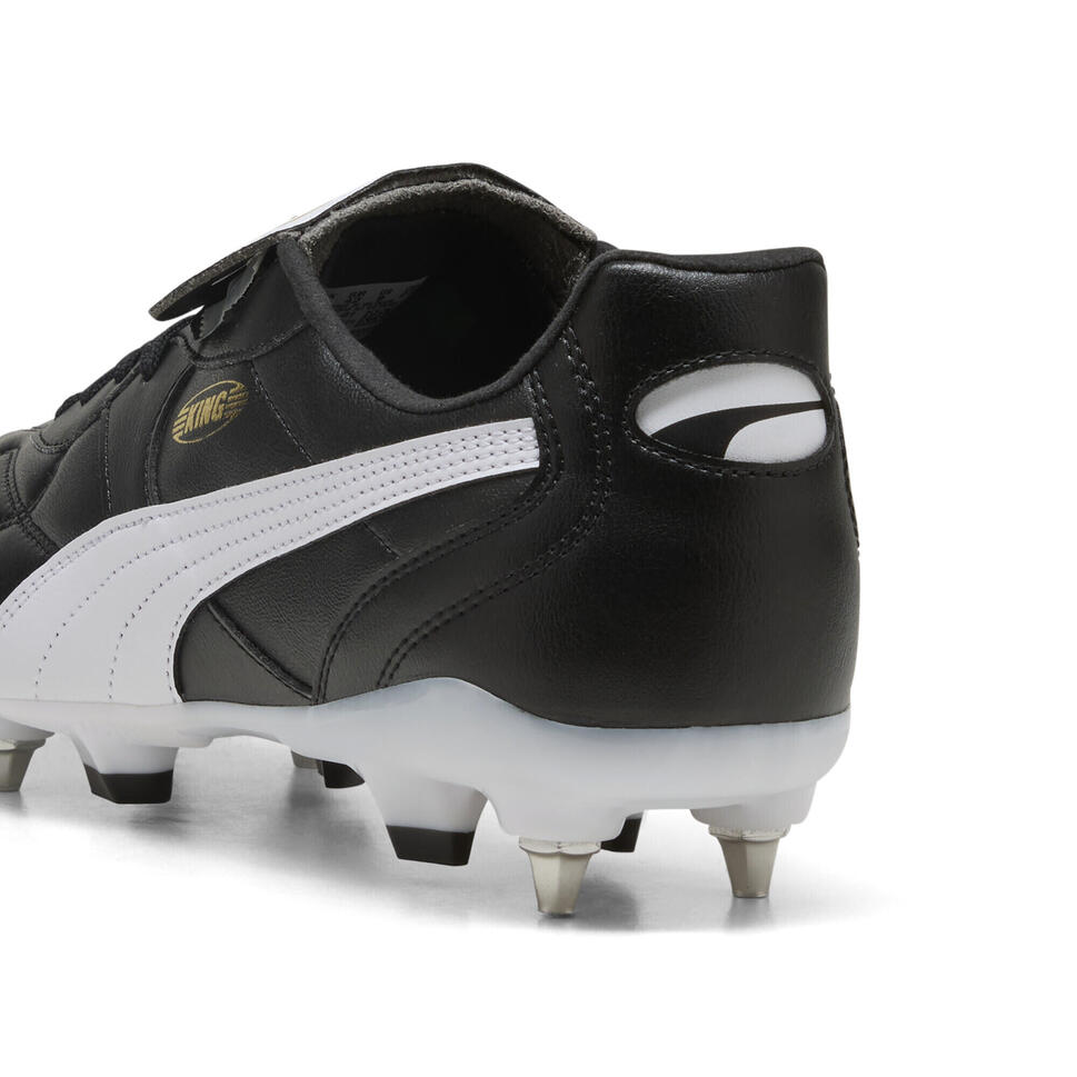 Buty piłkarskie unisex KING TOP MxSG PUMA Black White Gold