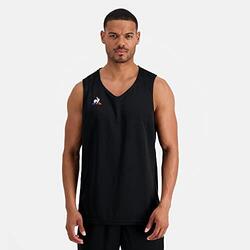 Débardeur d'entraînement Le Coq Sportif N°2 pour hommes, noir, 3XL