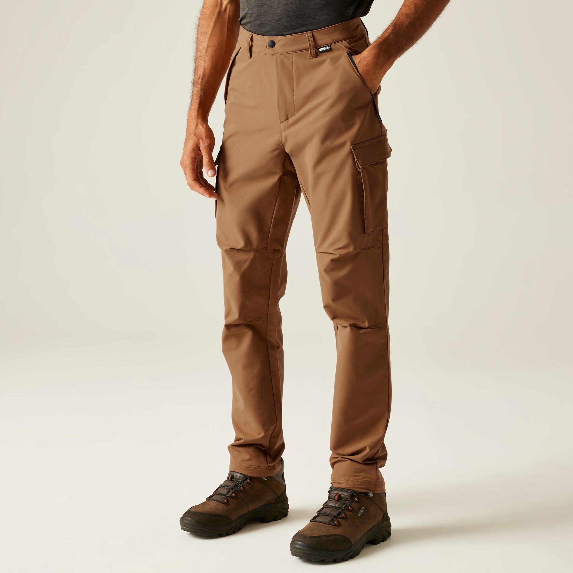 Regatta - Pantalon De Randonnée Cargo Homme Questra - Pantalons - Marron - Decathlon