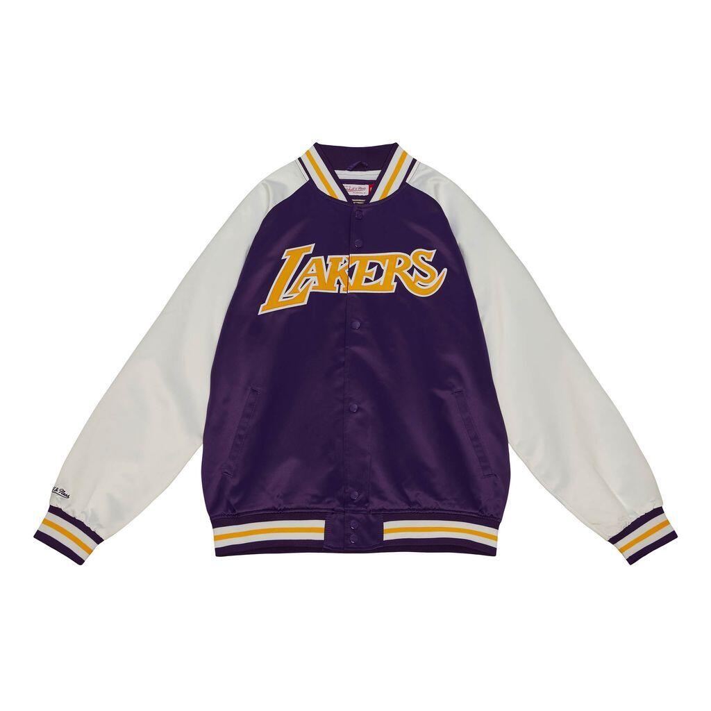 MITCHELL & NESS Lightweight satin jacket Los Angeles Lakers Primetime
