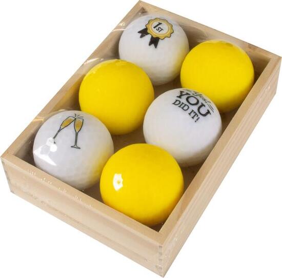 Coffret cadeau balles de golf 1ère place