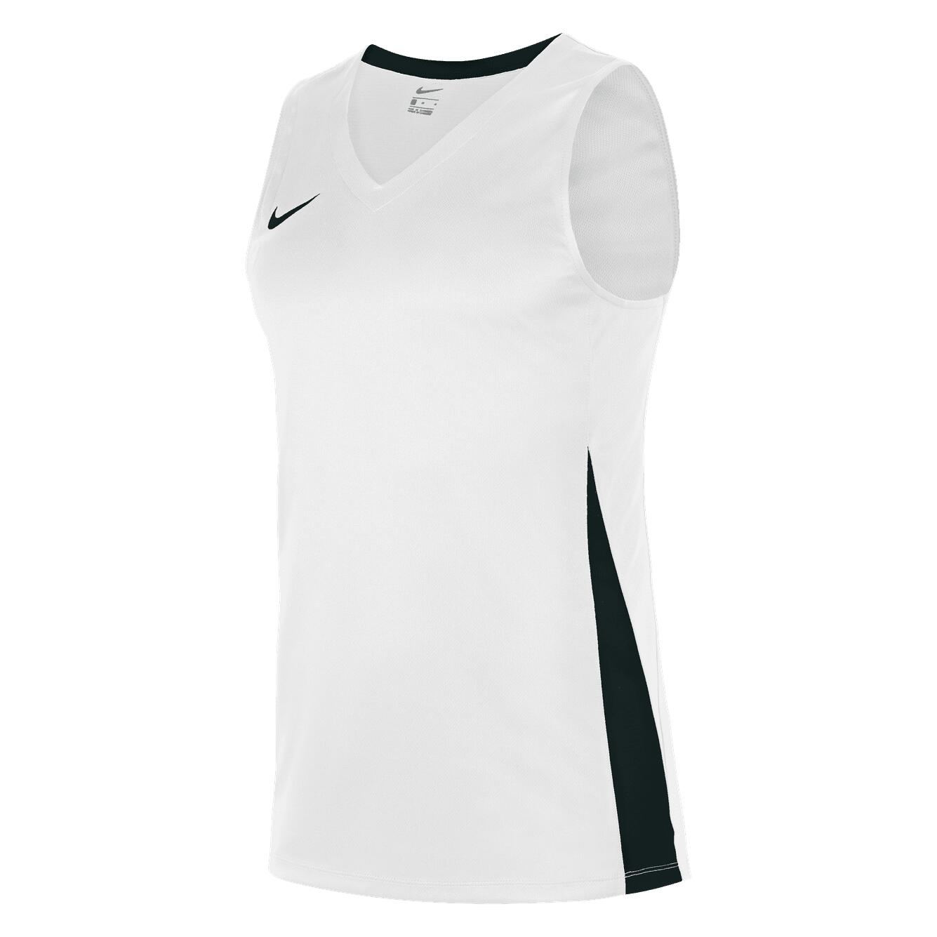 Cannotte da basket da uomo nike bianco 3/4