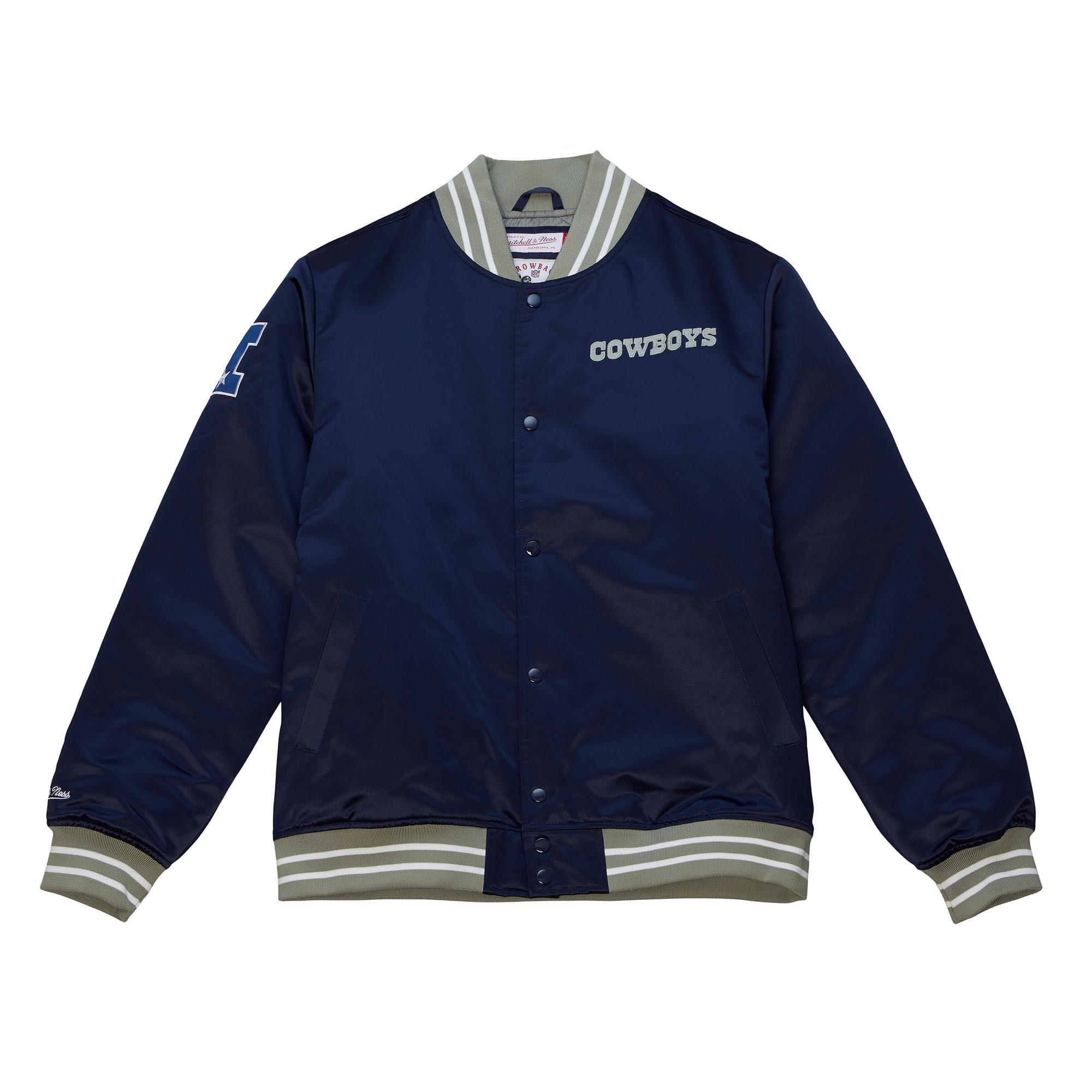 MITCHELL & NESS Thick satin jacket Dallas Cowboys