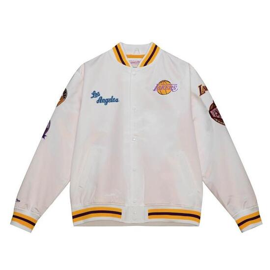 Lekka satynowa kurtka Los Angeles Lakers M&N City Collection