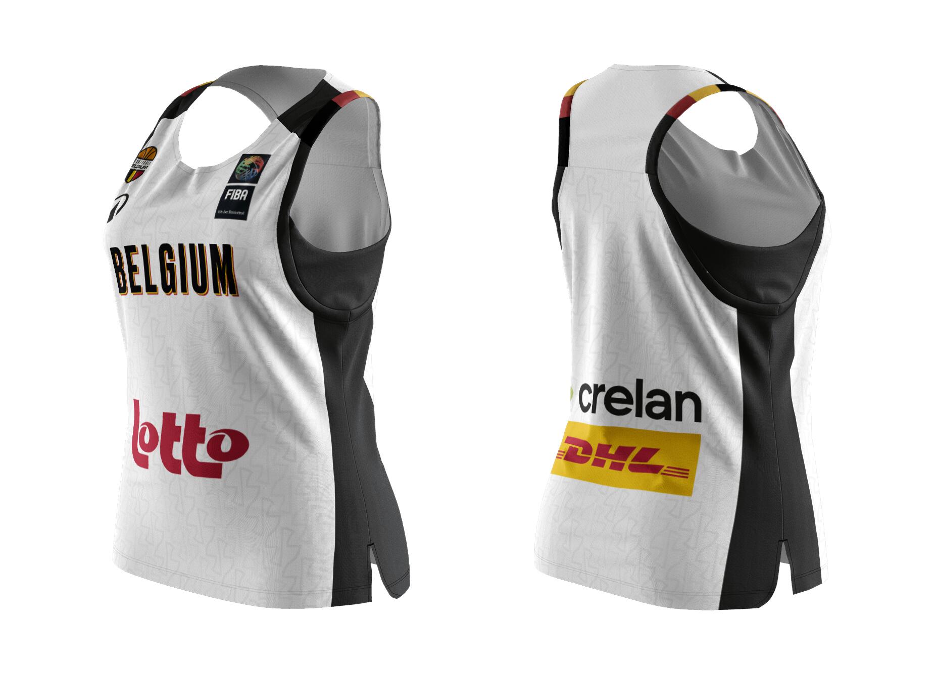 Official game jersey Belgian Cats / Lions vrouwenmodel 2/3
