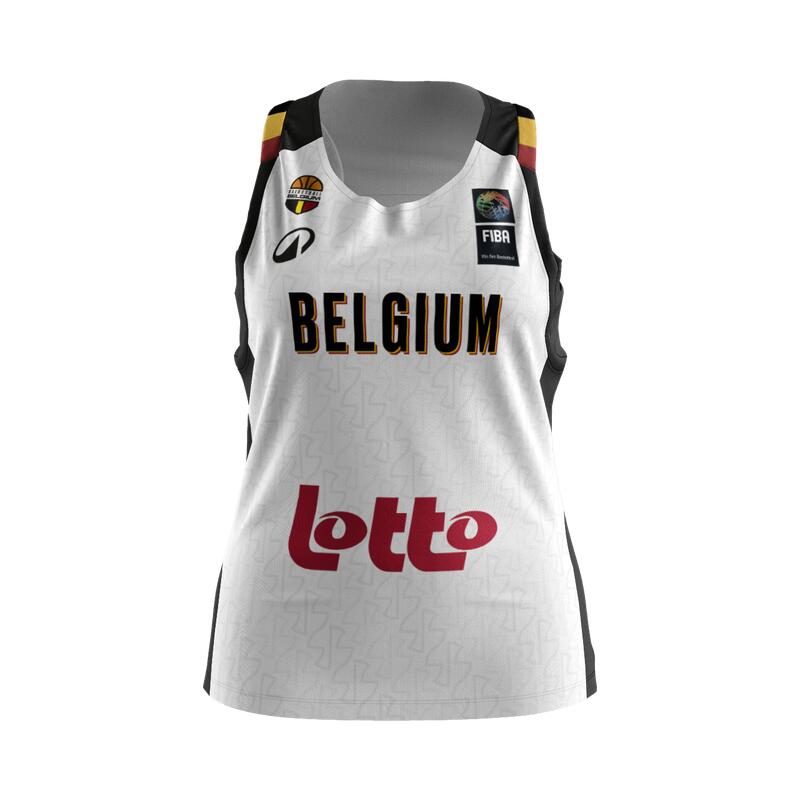 Official game jersey Basketbal Belgium model femme