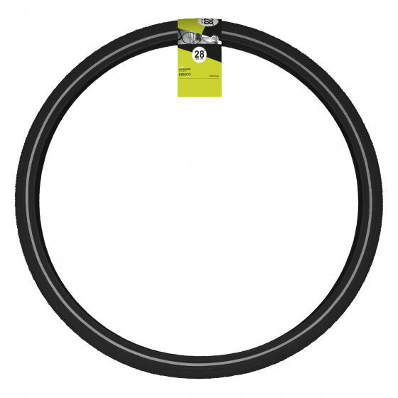 Copertone Dresco Traveller 28 x 1,75 (47-622) con fascia riflettente, nero. 2/4
