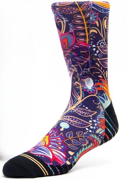 Calzini unisex Scrimmage Everyday Paisley Purple S (35-39) 2/3