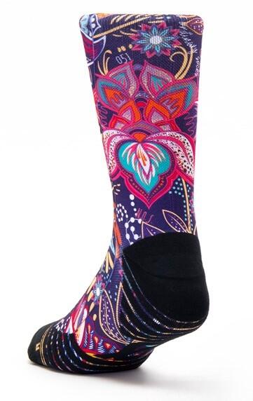 Calzini unisex Scrimmage Everyday Paisley Purple S (35-39) 3/3