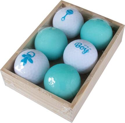 Coffret cadeau balles de golf It's a Boy