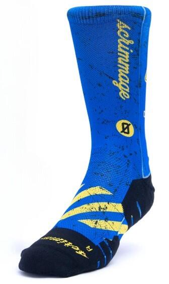 Calzini unisex Scrimmage Fitness under construction Blau Taglia S (35-39) 3/3
