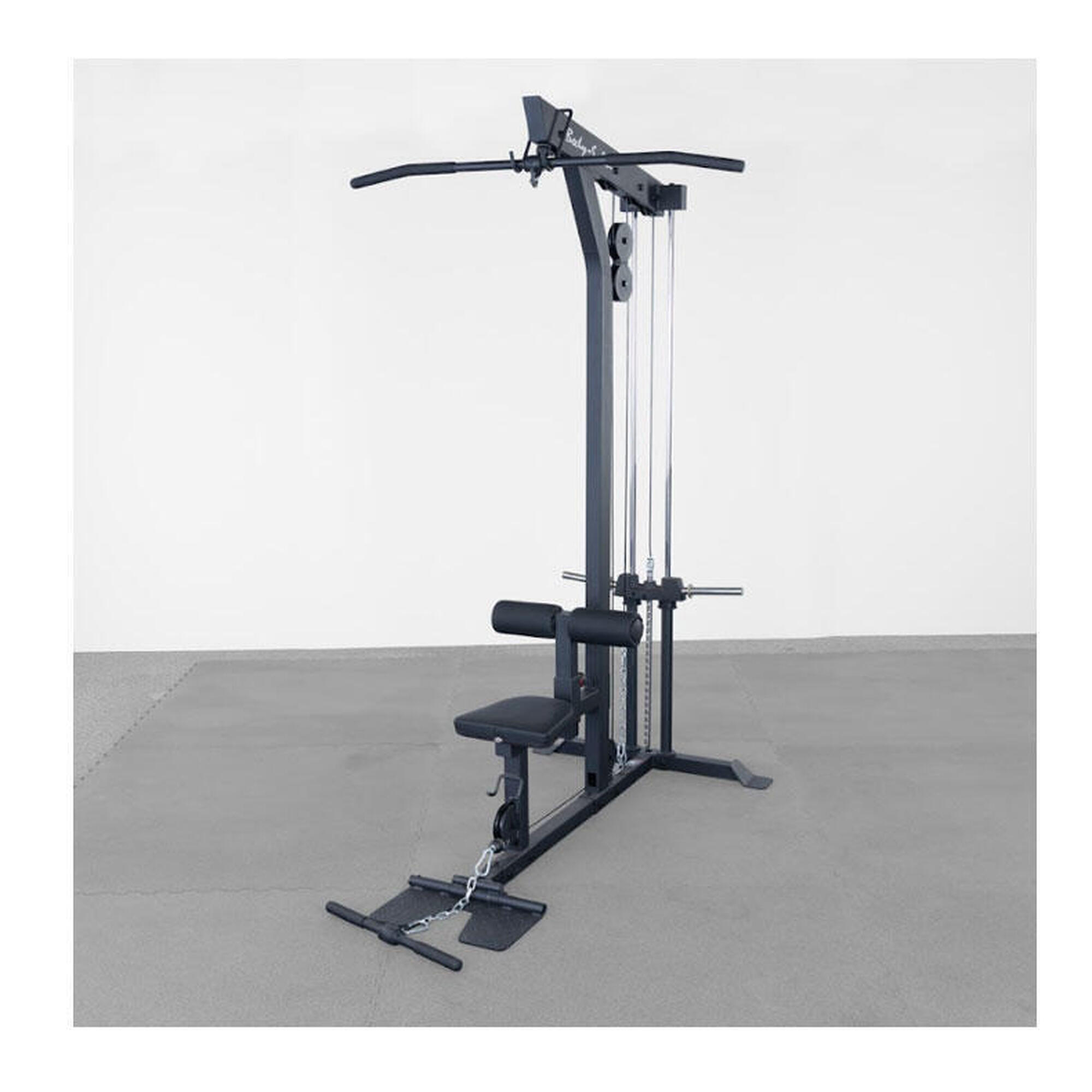 Body-solid - Machine À Dorsaux Avec Charge Par Disques - Appareil De Musculation - Noir - Taille Unique - Decathlon