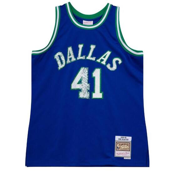 Maglia NBA Dallas Mavericks Dirk Nowitzki 1998/99