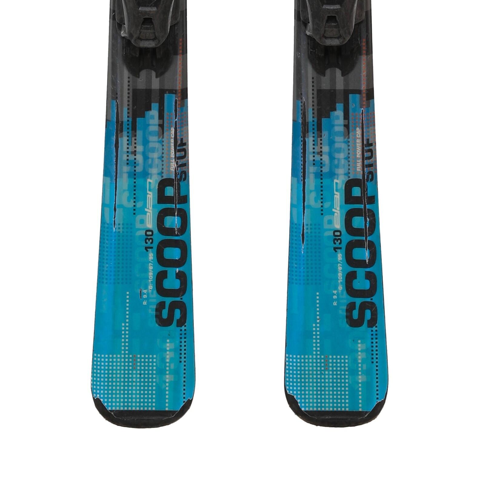RECONDITIONNE - Ski Junior Elan Scoop Stuf + Fixations 4/4