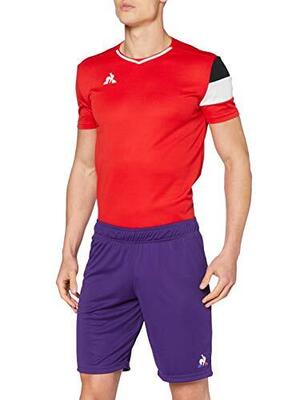 Le Coq Sportif N°1 Pantaloni Corti Uomo Viola