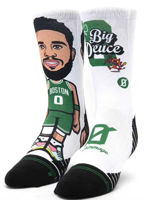 Socks unisex Scrimmage basket Big Deuce White Taglia M (39-44) 1/2