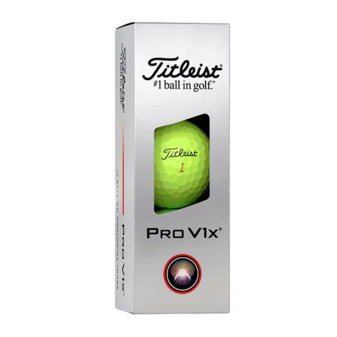 Balles de golf Titleist ProV1X Jaune 2025 2/4