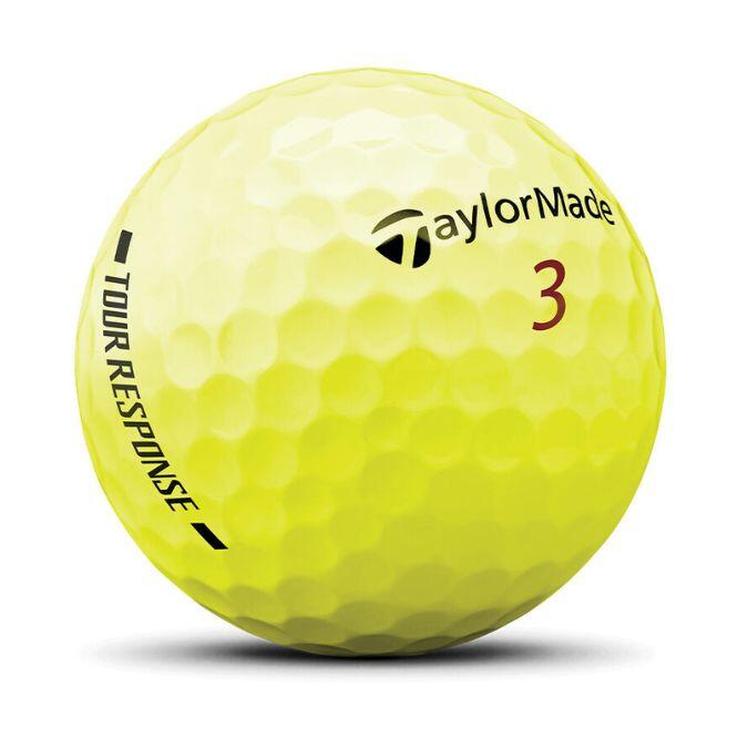 Taylormade Tour Response Golfballen Geel 2025 2/2