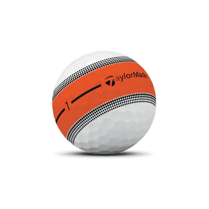TaylorMade New Tour Response Stripe 25, Golfbälle, mehrfarbig 5/5