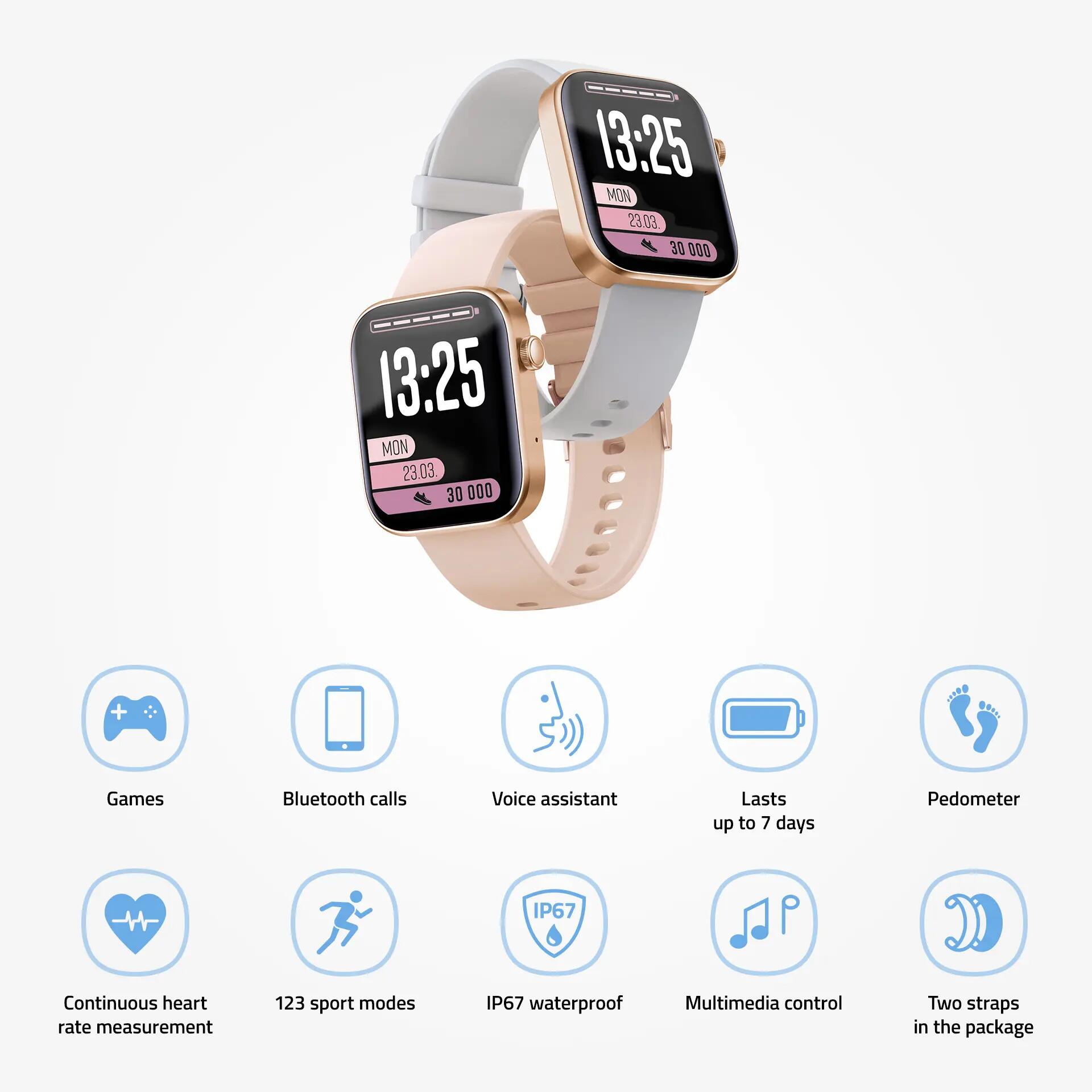 Smartwatch BCool2 Plus Rose Gold 5/7