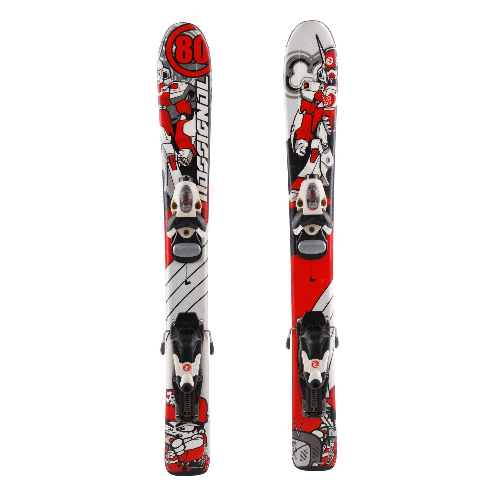 ROSSIGNOL RECONDITIONNE - Ski Junior Rossignol My First Robot + Fixations