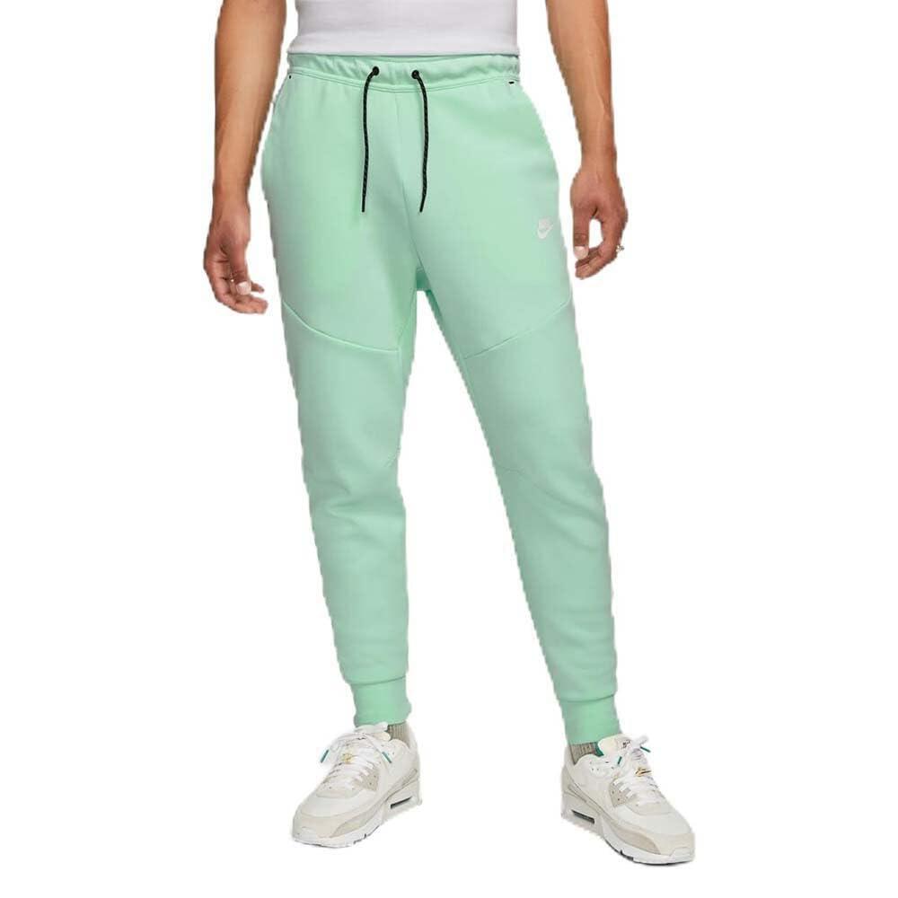 Nike - Pantalon Polaire Nike Sportswear Tech Hommes Mousse Mente / Voile, Taille Xs. - Pantalons - Vert - Decathlon