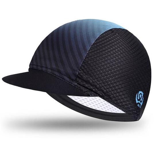 Cappello UV estate WEST BIKING YP0201298 reversibile - Sfuma blu/nero