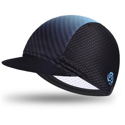 Cappello UV estate WEST BIKING YP0201298 reversibile - Sfuma blu/nero