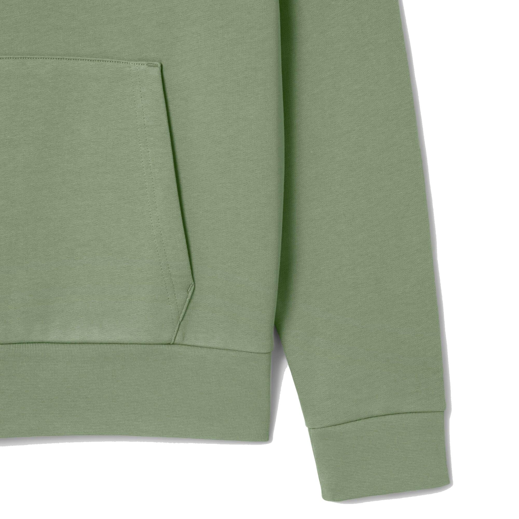Fleece Hoodie Pastel Green 3/3