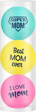Legend Golfballen Gift Set Best Mom 3 Ballen Gekleurd