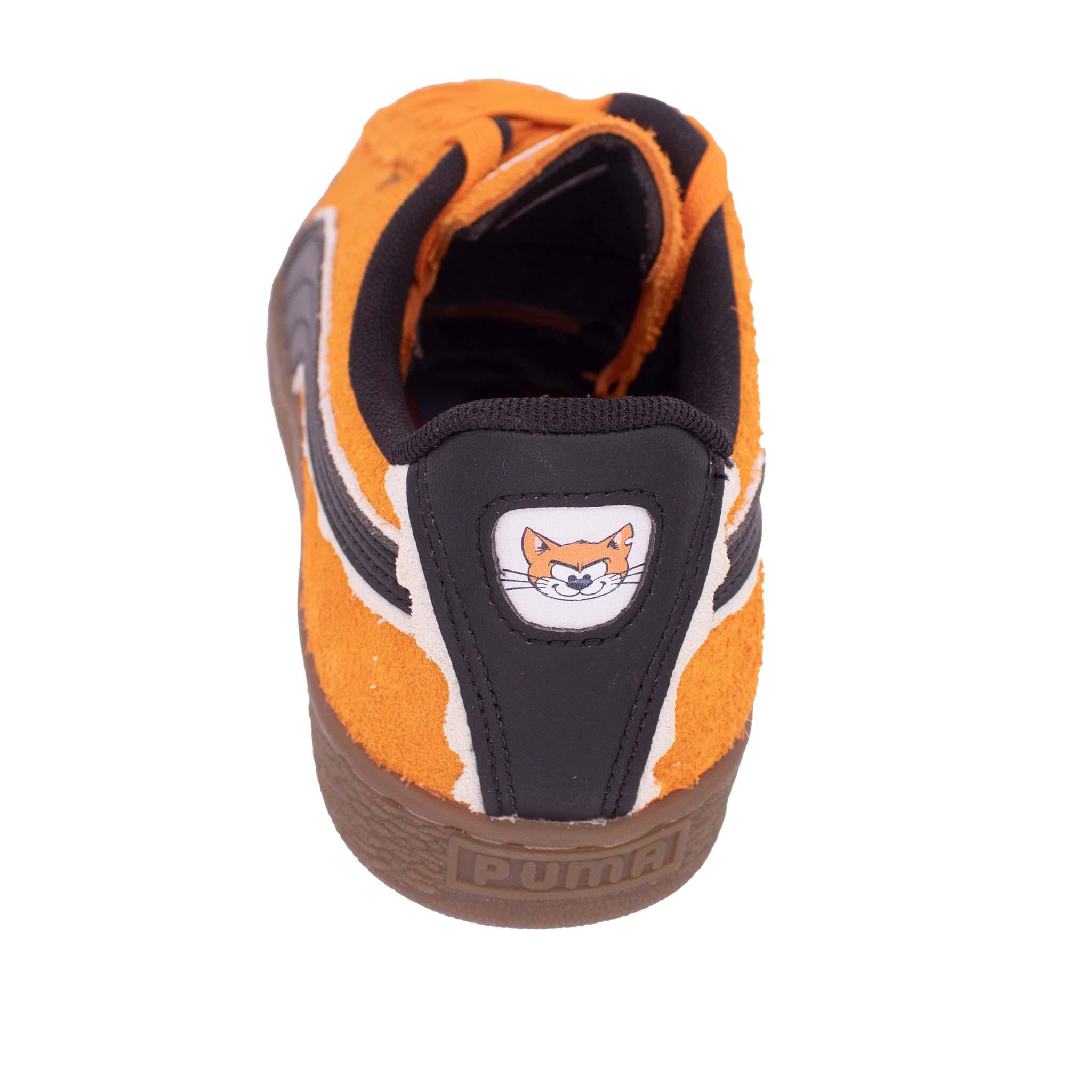 Sneaker Suede Die Schlümpfe in Orange 4/5