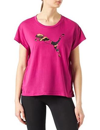 T-shirt de Sport Moderne PUMA pour Femme en Fuchsia Festival, Taille L