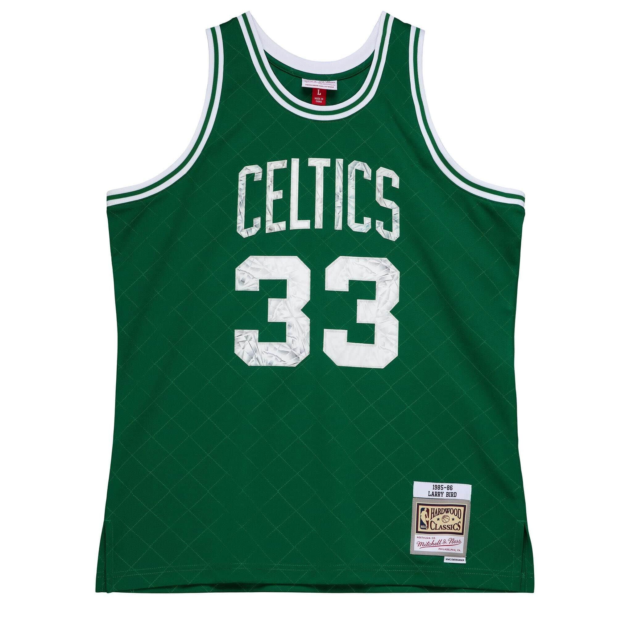 MITCHELL & NESS Maglia Boston Celtics NBA 75Th Anni Swingman 1985 Larry Bird