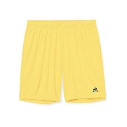 Le Coq Sportif N°1 Short Match pour homme en jaune, taille S