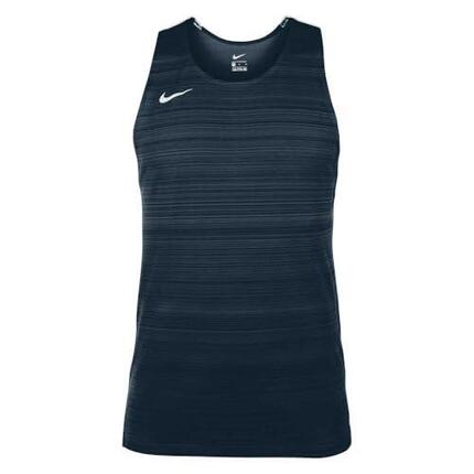 Débardeur NIKE pour hommes Stock Dry Miler, bleu marine, taille L