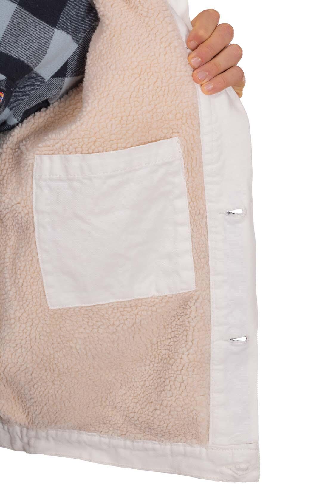 Giubbotto uomo Duck Canvas con collo a contrasto  - Taglia L 5/6