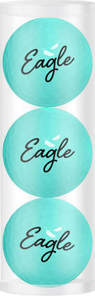 Coffret cadeau balles de golf Eagle bleu