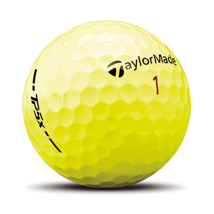 Taylormade TP5X TM23 Golfballen Geel 2/3