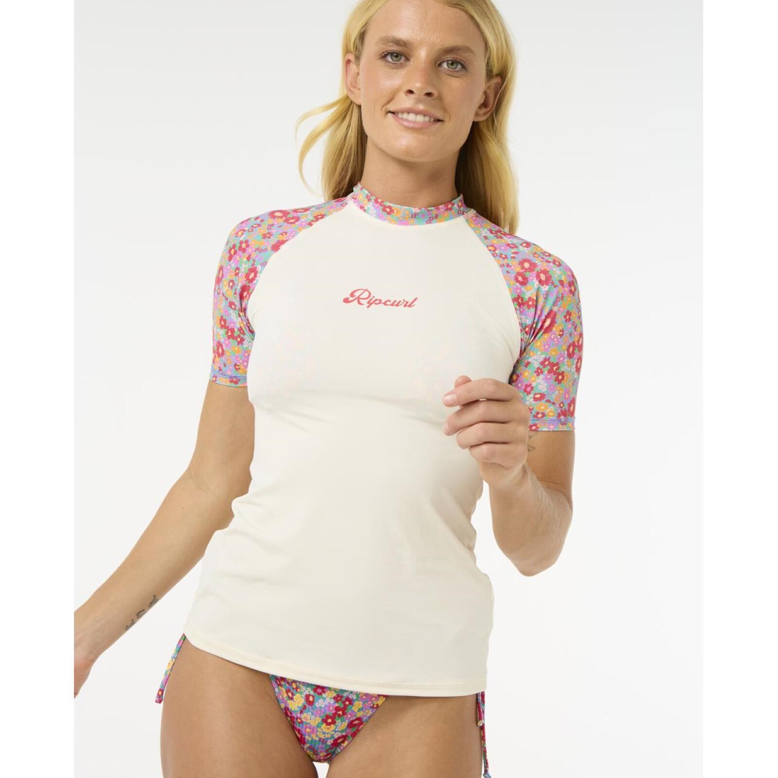 Rip Curl Las Flores UPF Rash Vest-Multico 5/5